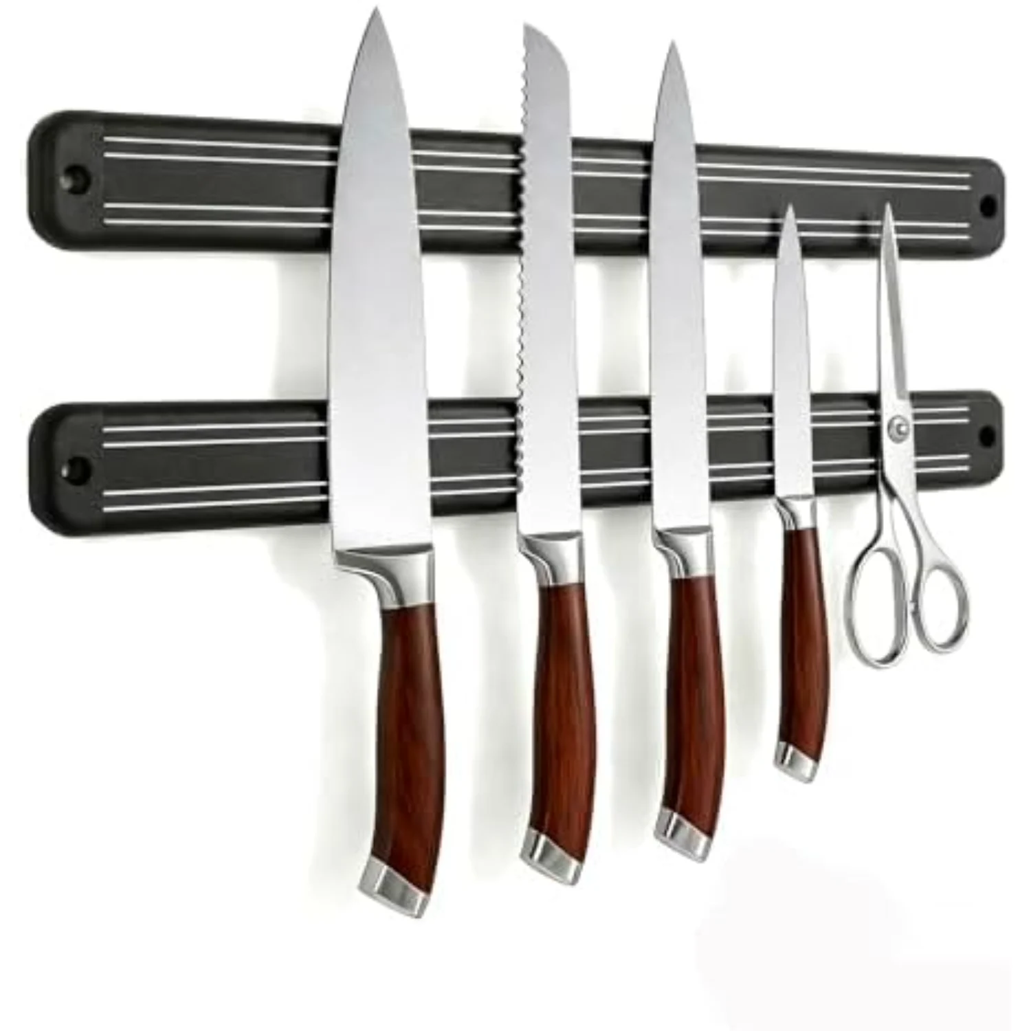 13" magnetic knife strip, pair